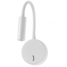 Φωτιστικό Reading Light LED Εύκαμπτο 3W 230V 180lm Θερμό Φως Λευκό 17-00667-1